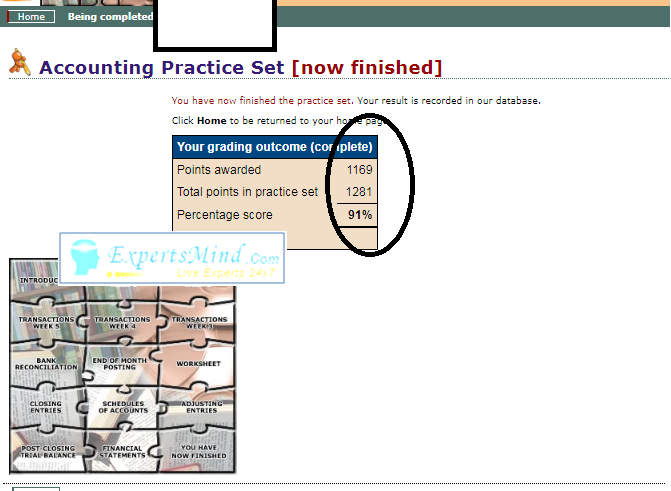 1281 PERDISCO Practice sets Help online
